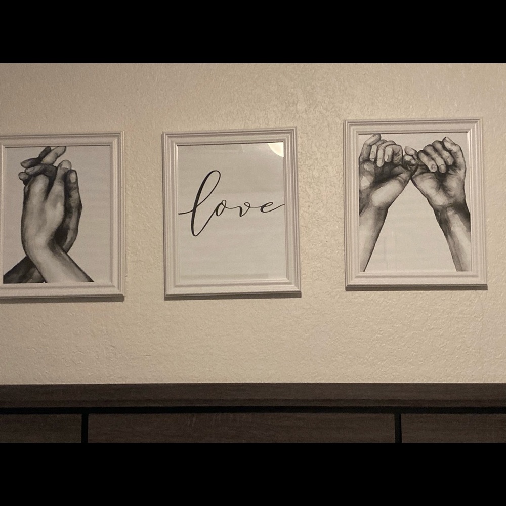 CANVAS ART ALL THREE INCLUDED BRAND NEW WITHOUT USE